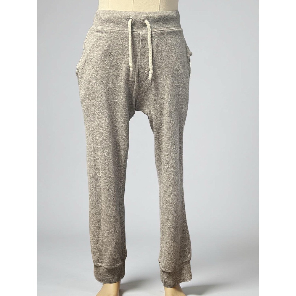 Nike Heather Gray Drawstring Capris Sweatpants